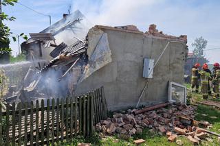 Wybuch gazu w Antoniewie! Jedna osoba poszkodowana!