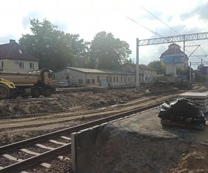 Dworzec Główny - postępy przy budowie