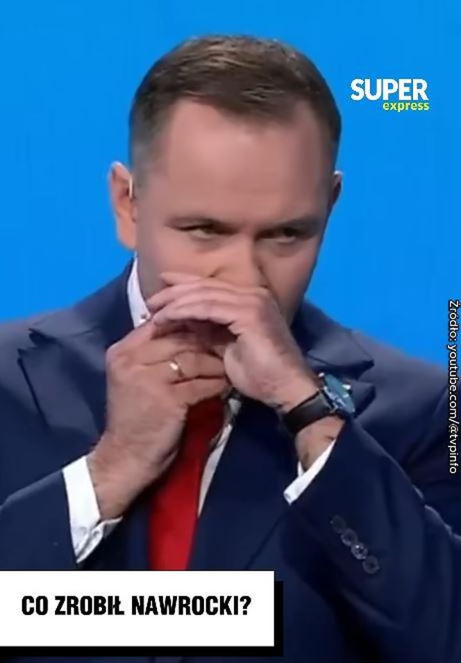 Karol Nawrocki na debacie prezydenckiej 2025