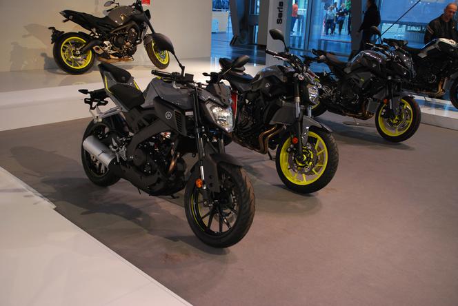 Motocykle Yamaha na Targach Poznań Motor Show 2017