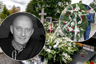Morze kwiatów na świeckim pogrzebie Jerzego Dziewulskiego. Rodzina miała inne życzenie