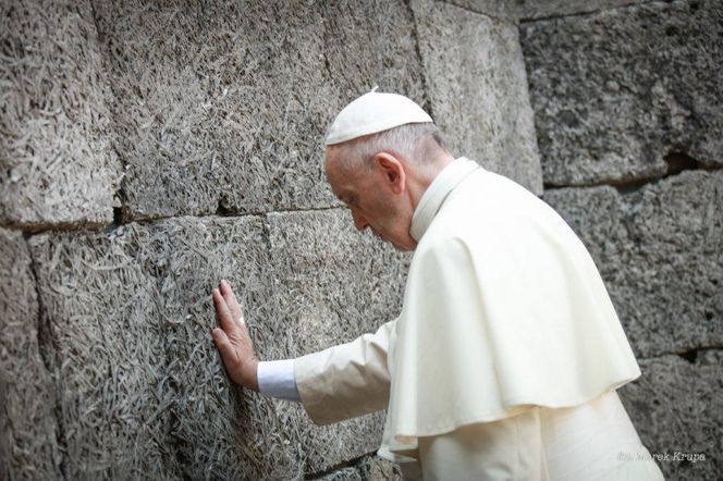 Jedyna wizyta papieża Franciszka w Polsce. Odwiedził Kraków, Częstochowę i Oświęcim
