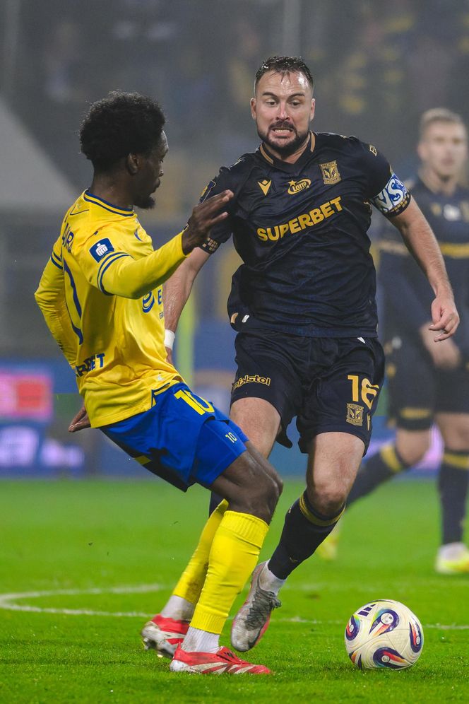 Arka Gdynia - Lech Poznań: Zdjęcia kibiców z meczu 15. kolejki PKO BP Ekstraklasy