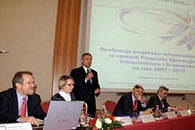 Konferencja Realizacja projektów infrastrukturalnych w ramach PO IiŚ (27 stycznia 2010, Warszawa) 