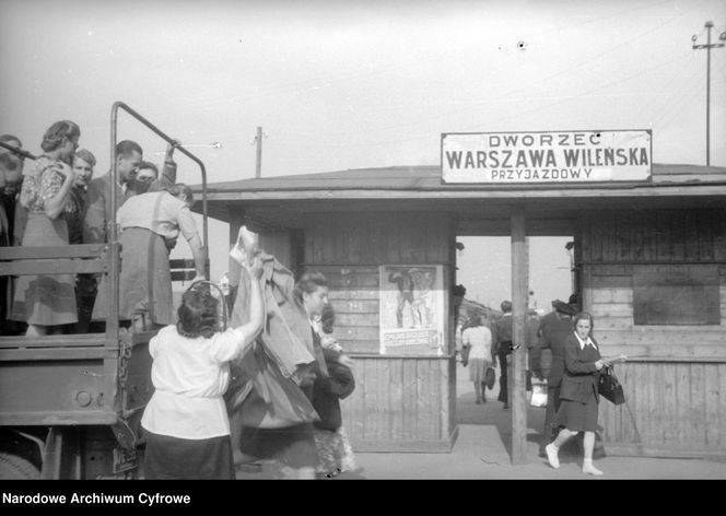 Warszawa. Dworzec Wileński dawniej i dziś