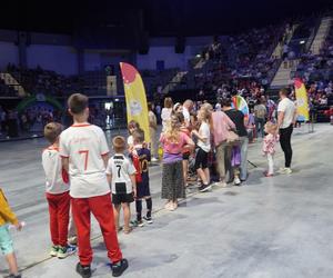 Euro 2024. Tysiące fanów piłki nożnej w Strefie Kibica w hali Urania w Olsztynie. Zobacz zdjęcia!