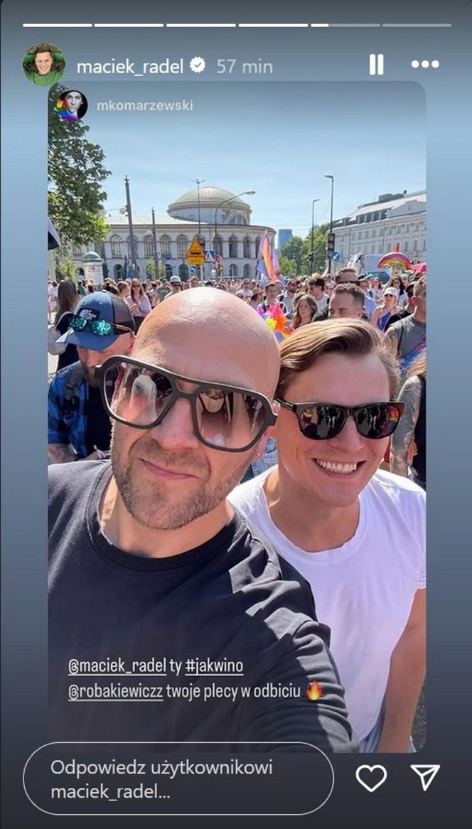 Gwiazdy na Paradzie Równości.