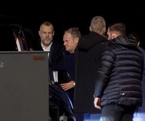 Taki humor miał Donald Tusk po meczu Litwa - Polska