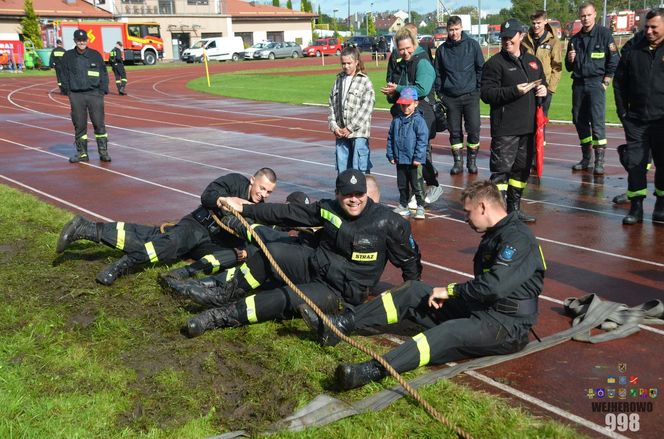 Powiatowe Zawody Sportowo-Pożarnicze jednostek OSP z terenu powiatu wejherowskiego. 