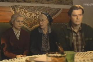 ANNA GERMAN odc. 6. Babcia Anny German - Anna Friezen (Jekatierina Wasiljewa), Irma German (Maria Poroszyna), Zbigniew Tucholski (Szymon Sędrowski)