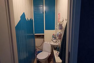 Toaleta przed odświeżeniem