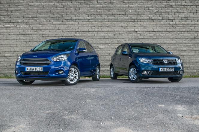 Dacia Sandero Laureate vs. Ford Ka+ Trend Plus