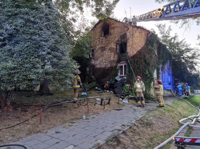 Tragiczny pożar w Lublinie. Dwie osoby nie żyją