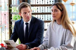 Barwy szczęścia odc. 2915. Łukasz (Michał Rolnicki), Celina (Orina Krajewska)