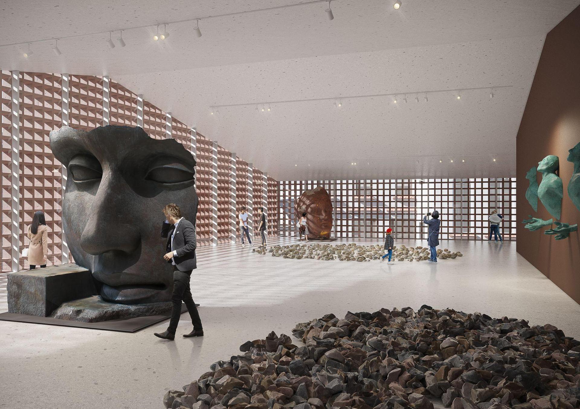 Aula miejska w Rzeszowie według biura ZIEMIA