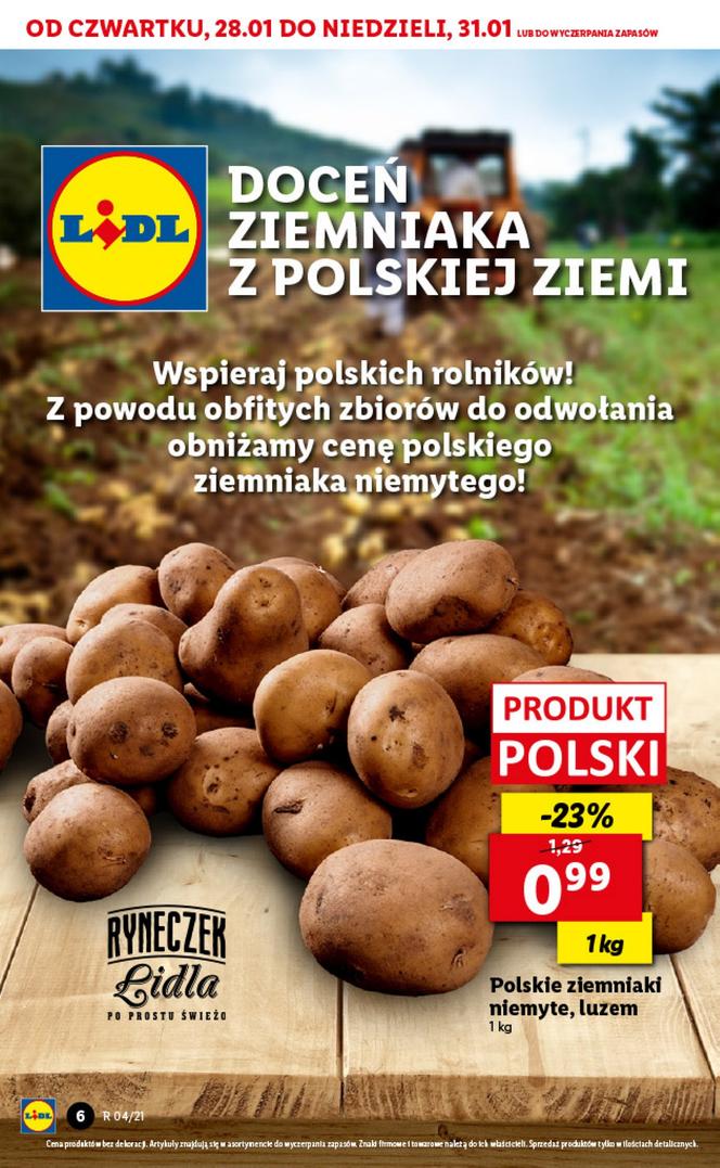 Doceń ziemniaka z polskiej ziemi