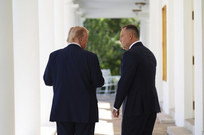 Spotkanie Donalda Trumpa z Karolem Nawrockim