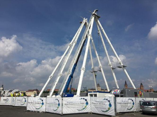 Trwa budowa Wheel of Szczecin