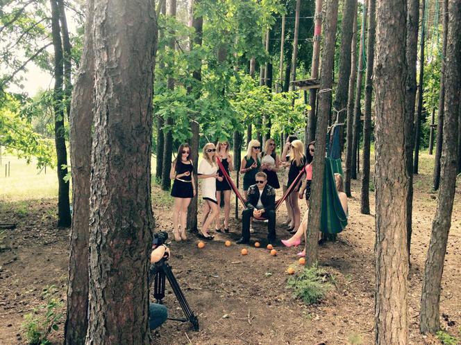 Dizel na planie teledysku