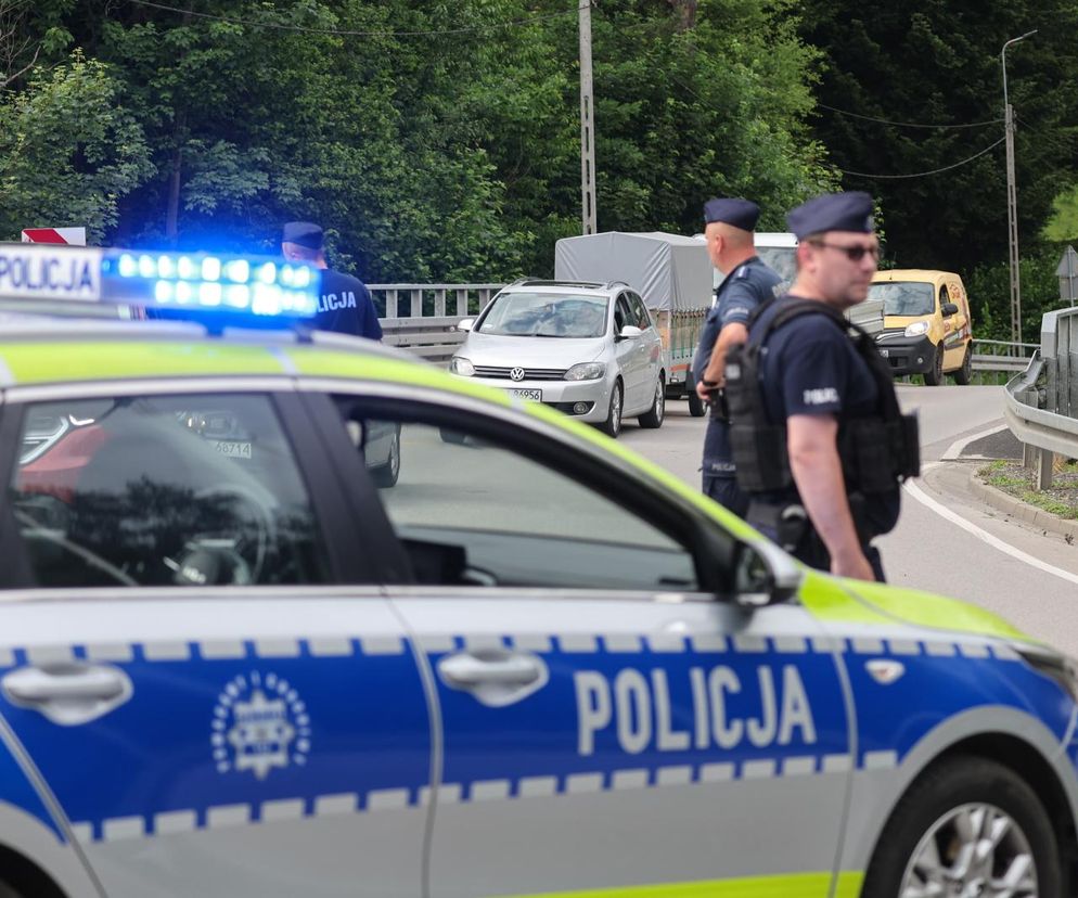 Trwa policyjna obława w Małopolsce. Ponad 450 funkcjonariuszy poszukuje sprawcy strzelaniny 