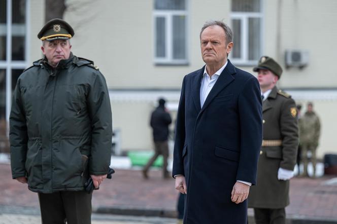 Premier Donald Tusk z wizytą w Kijowie