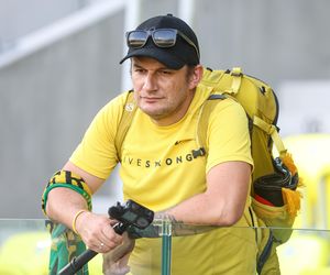 Kibice na meczu GKS Katowice - Arka Gdynia