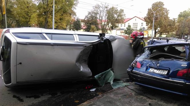 Kolizja na Powstańców Wielkopolskich