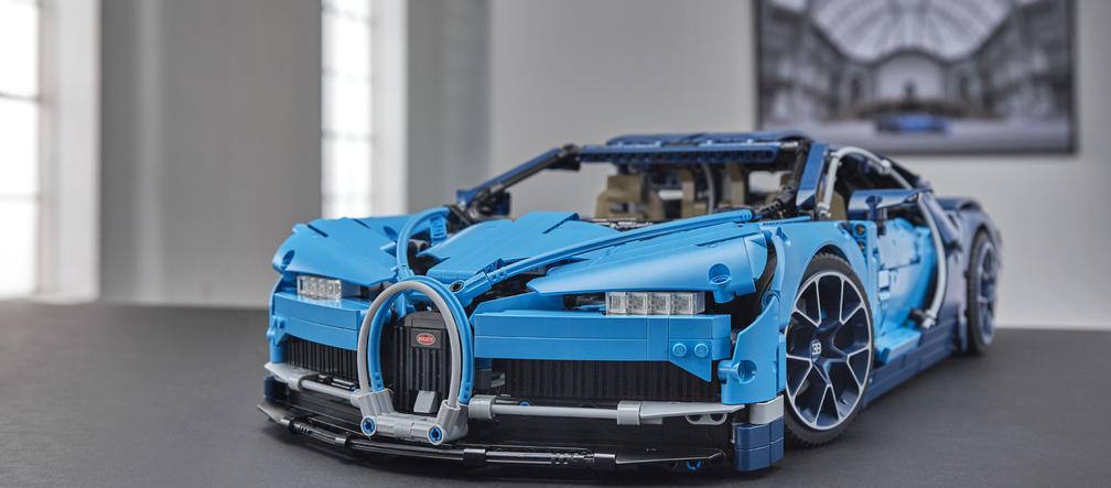 Bugatti Chiron z klocków LEGO