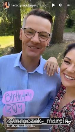 M jak miłość na planie. Katarzyna Cichopek (Kinga), Marcin Mroczek (Piotrek)