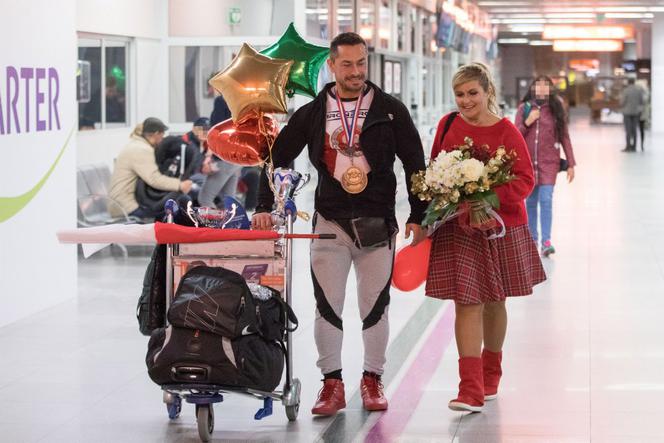 Ciacho Skrzyneckiej juz w domu. 