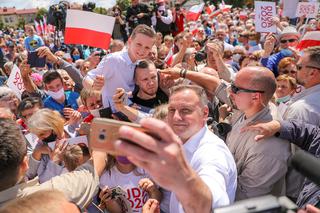 Andrzej Duda odwiedził Olkusz na kampanijnej trasie