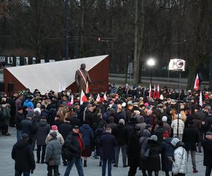 Odsłonięcie pomnika Lecha Kaczyńskiego przy Placu Teatralnym w Lublinie