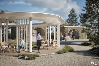 Wizualizacja Centrum Rekreacji Wodnej w Baszni Górnej