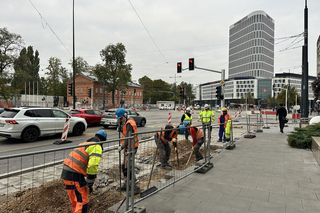 Puławska w Warszawie z nową drogą rowerową. Okolica znowu rozkopana