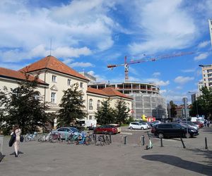 Villa Bogoria w Warszawie podczas budowy