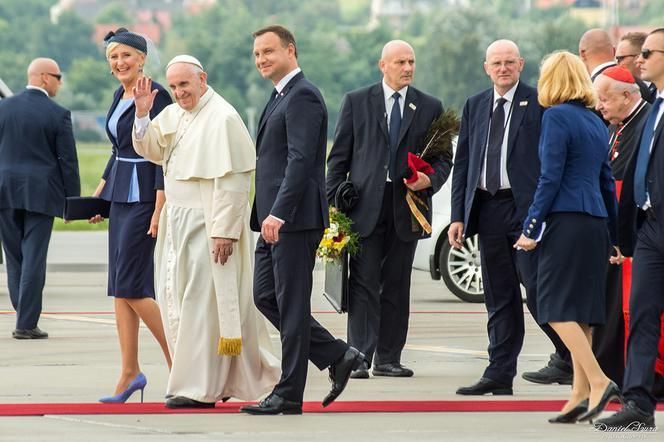 Jedyna wizyta papieża Franciszka w Polsce. Odwiedził Kraków, Częstochowę i Oświęcim