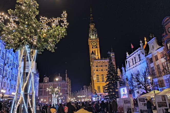 Gdańska choinka rozbłysła. Zobaczcie nasze zdjęcia!