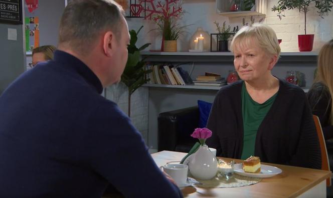Barwy szczęścia, odc. 2630: Basia (Sławomira Łozińska), Artur Chowański (Jacek Rozenek)
