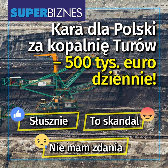 Kara dla Polski za kopalnię Turów – 500 tys. euro dziennie!