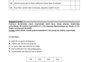 Matura 2019 język francuski podstawowy ARKUSZE