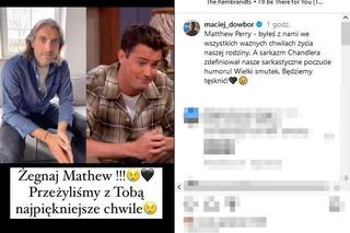 Joanna Koroniewska i Maciej Dowbor śmieszkują po śmierci Mathew Perry'ego.