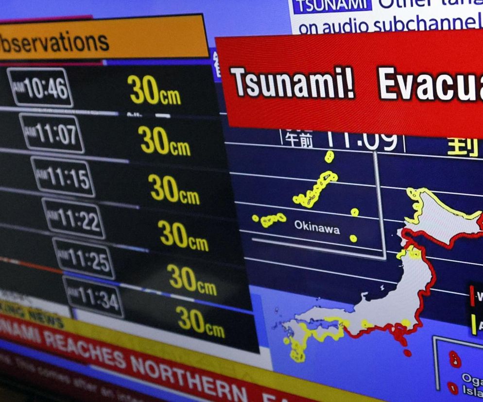 Potężne trzęsienie ziemi. Wydano ostrzeżenia przed tsunami