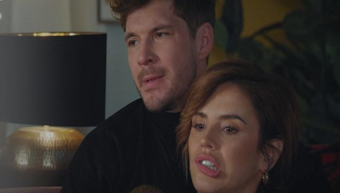 	M jak miłość odc. 1859. Kama (Michalina Sosna), Marcin (Mikołaj Roznerski)