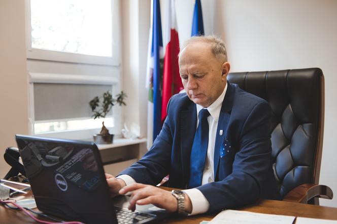 Ryszard Niedziółka, burmistrz Kętrzyna.