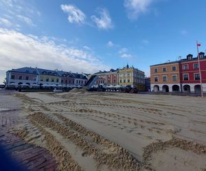 Budowa lodowiska w Zamościu