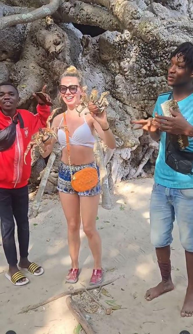 Małgorzata Opczowska była na rajskich wakacjach