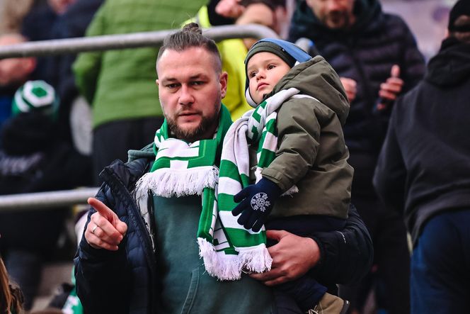 Lechia Gdańsk - Widzew Łódź: Zdjęcia kibiców z meczu 15. kolejki PKO BP Ekstraklasy