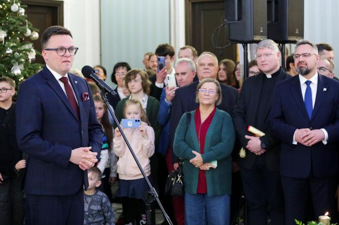 Wigilia dla osób w potrzebie w Sejmie