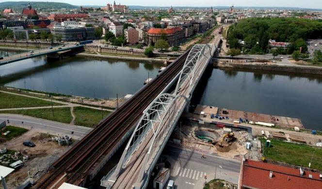 Kraków: tak budowano nowe mosty na Wiśle