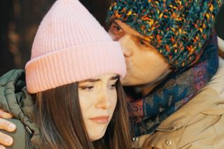 Barwy szczęścia, odcinek 3168: Agata (Natalia Zambrzycka), Ignacy (Olaf Staszkiewicz)